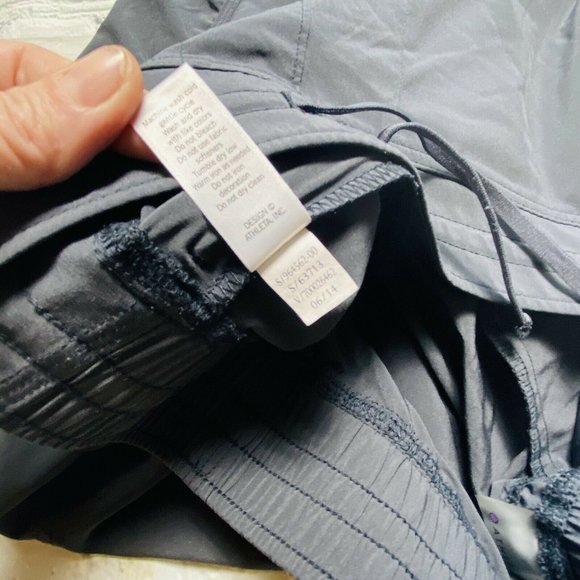 Athleta Women Gray Size 8 La Ruched Active lounge - Picture 11 of 12